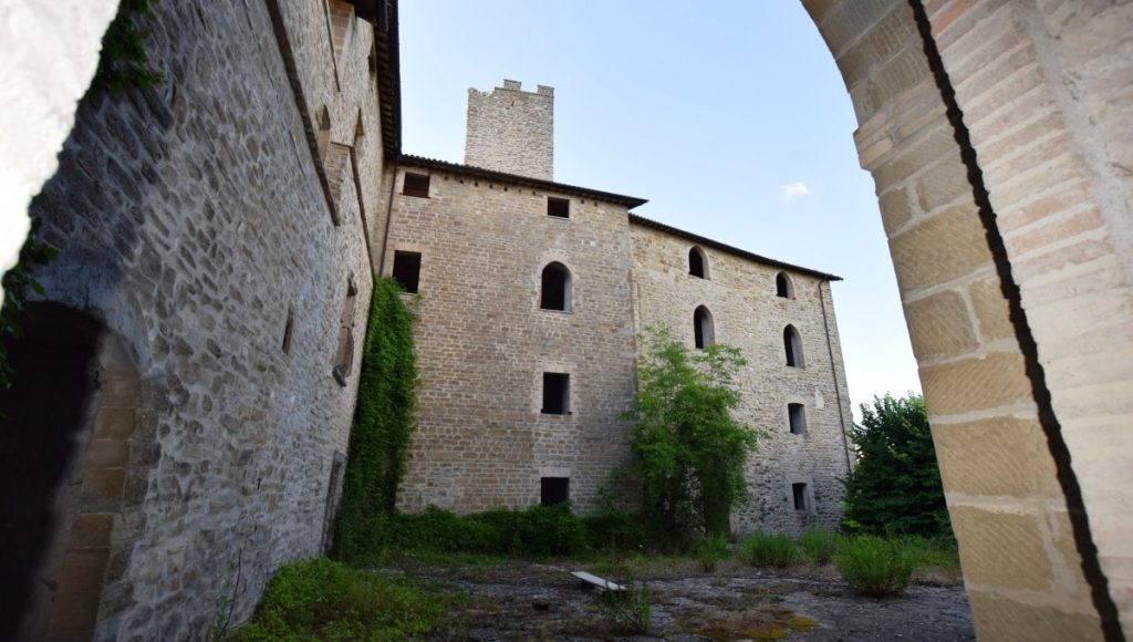 Biscina Umbria Italy Hilltop Castle for sale
