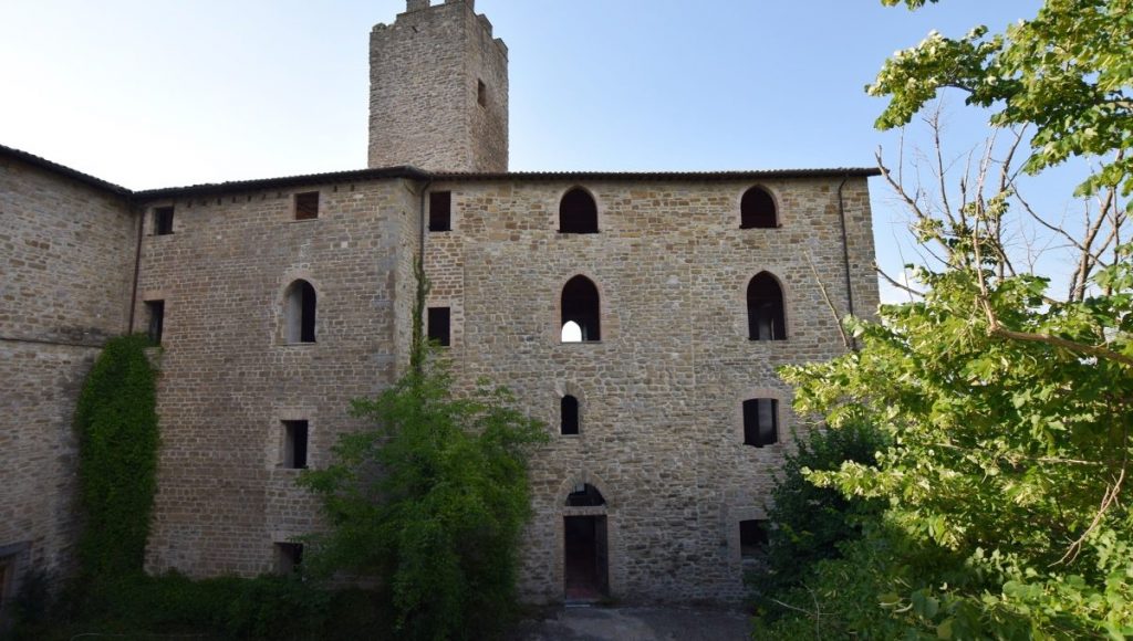 Biscina Umbria Italy Hilltop Castle for sale