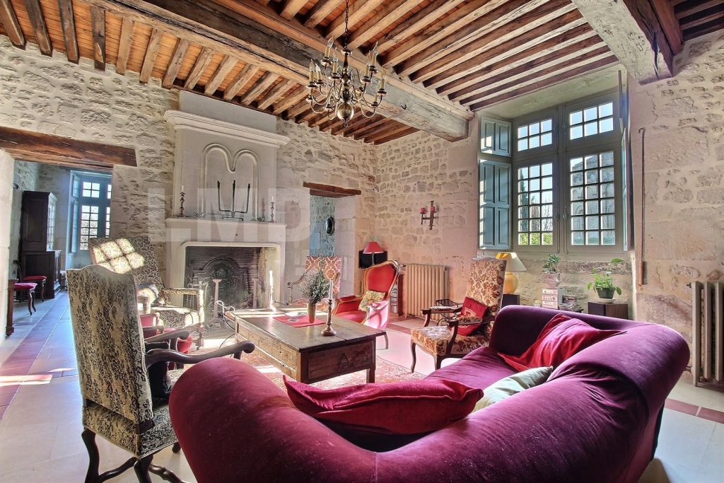 Bordeaux France Chateau Commanderie for sale