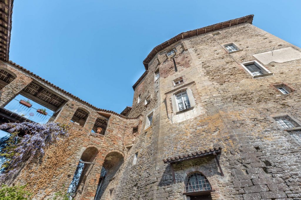Borgomale Piedmont Italy Medieval Castle for sale