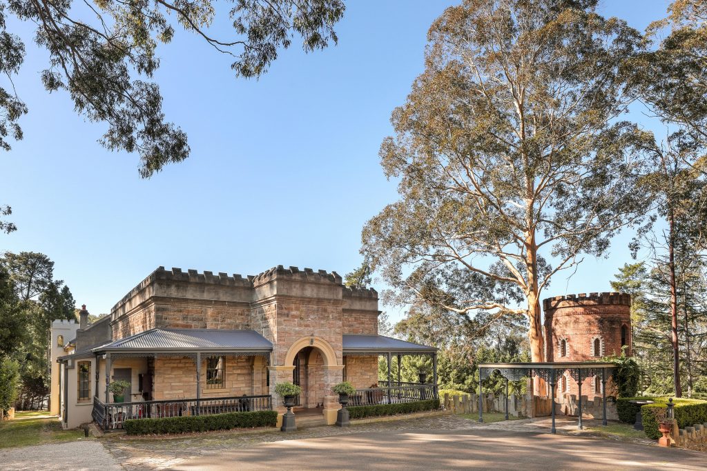 Bunda House - Australia Castellated House with Medieval Tower for sale