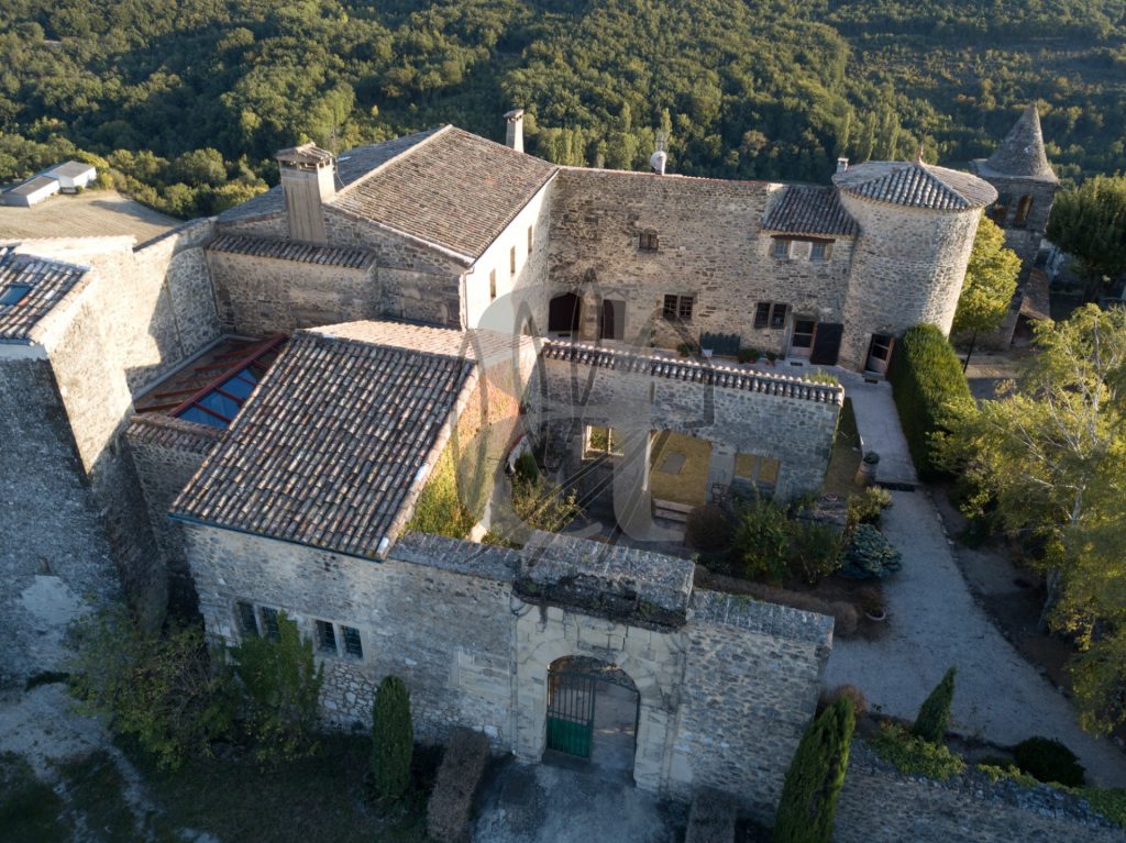 Whispers of the Drôme: A Medieval Castle’s Timeless Embrace