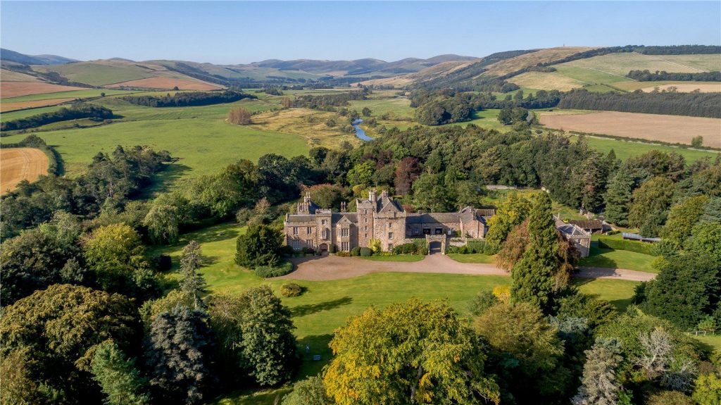 Coupland Castle Northumberland England for sale