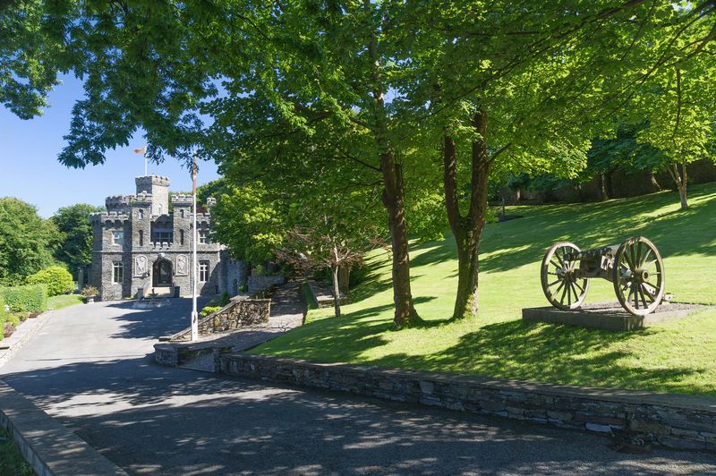 The Gothic Crown of Douglas Bay: A Castle of Whispers & Waves