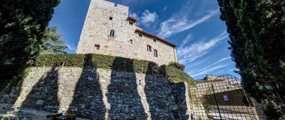 Gaiole in Chianti 10th century castle for sale