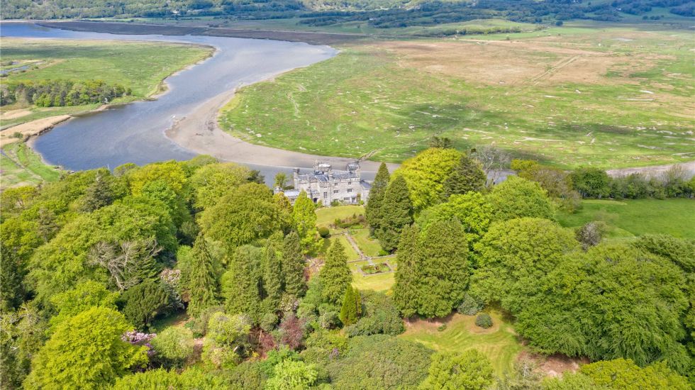 Glandyfi Castle for sale Snowdonia