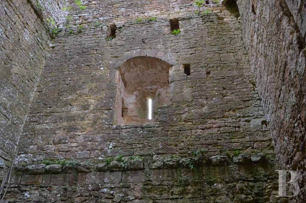 Listed Castle Ruins Ain France for sale