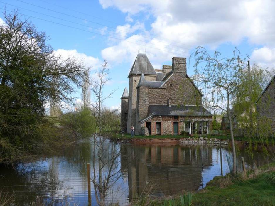 Medieval Moated Chateau for sale Manche France