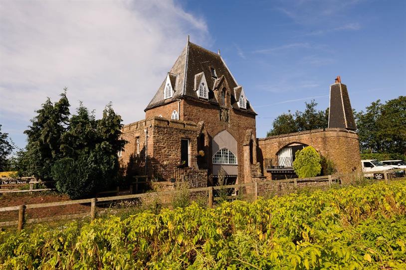 Neo-Gothic Gatehouse Pencraig Wales for sale