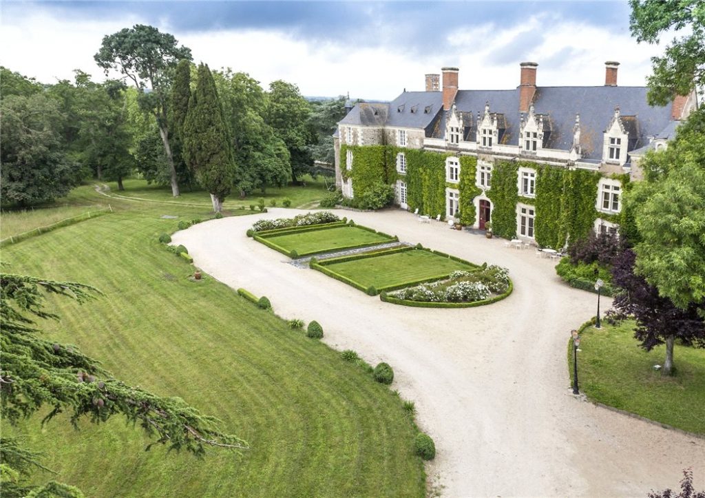 Whispers of the Loire: A 19-Bedroom Château Crowned by Lake & Legend