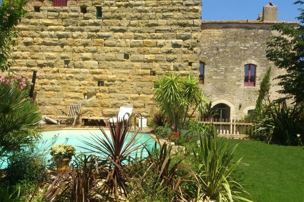 Uzes France 13th century castle for sale