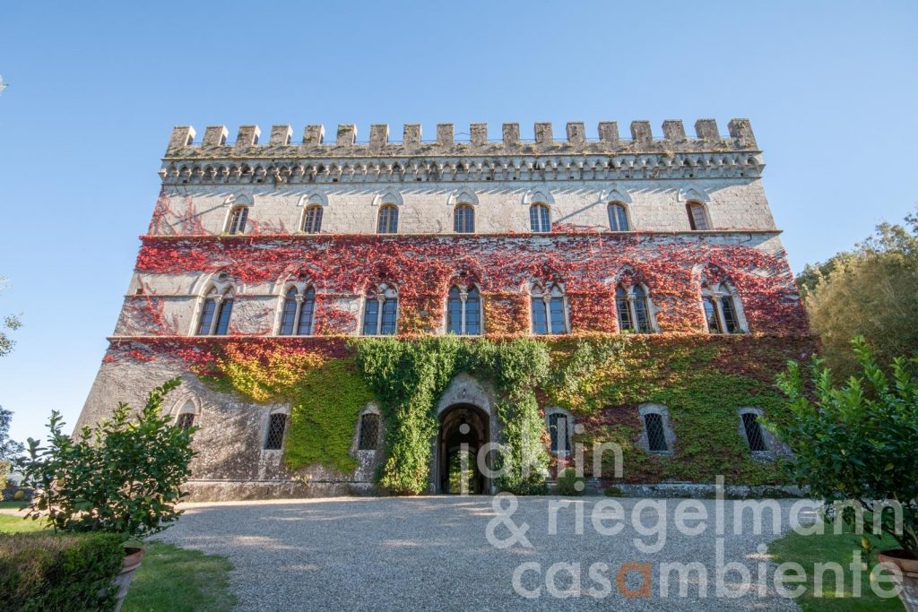 XIX Century Castle nr Siena for sale