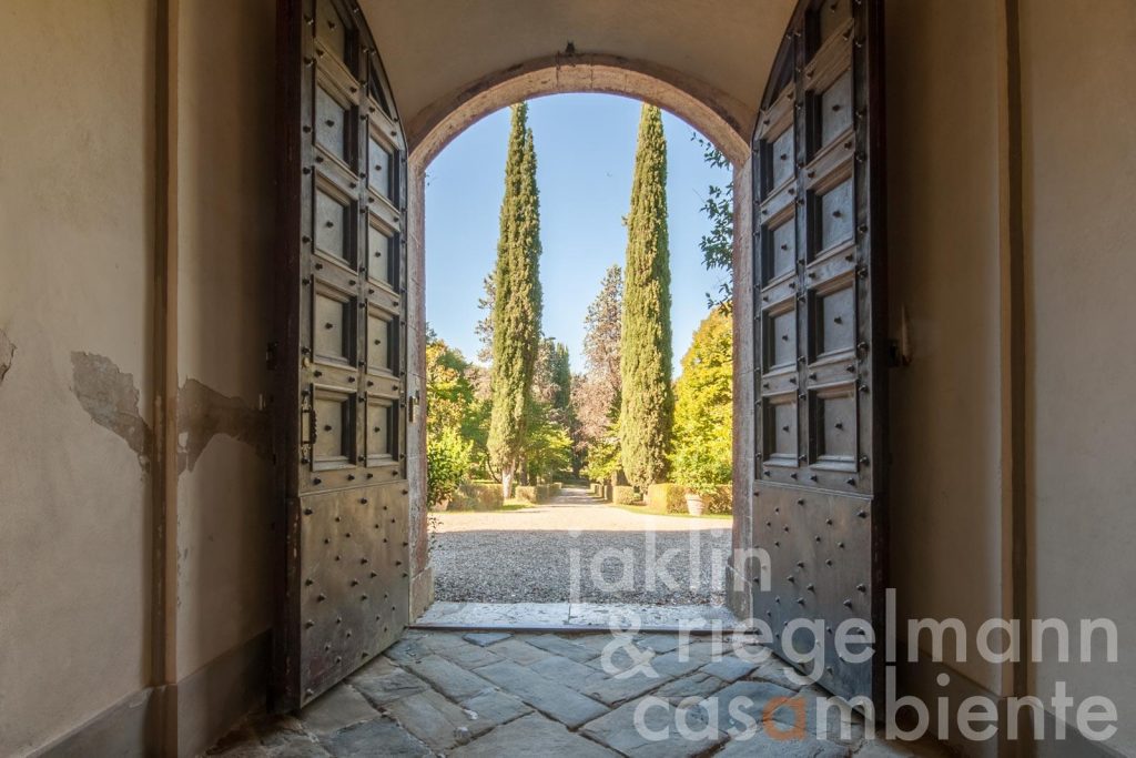 A Tuscan Crown: 1825’s Gothic Dream Castle Near Siena’s Golden Hills