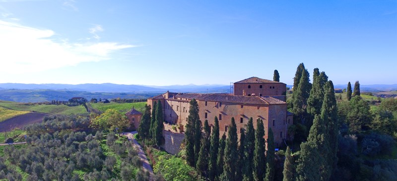 A 14th-Century Crown Jewel in Brunello’s Golden Hills