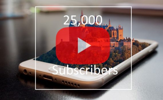 25k Youtube subscribers on Castleist Channel thumb