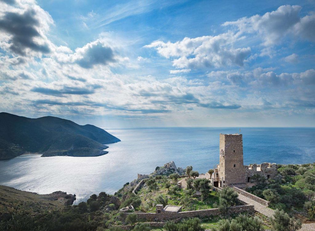 Greek Defensive Tower Tainaron Blue Retreat Mani 4