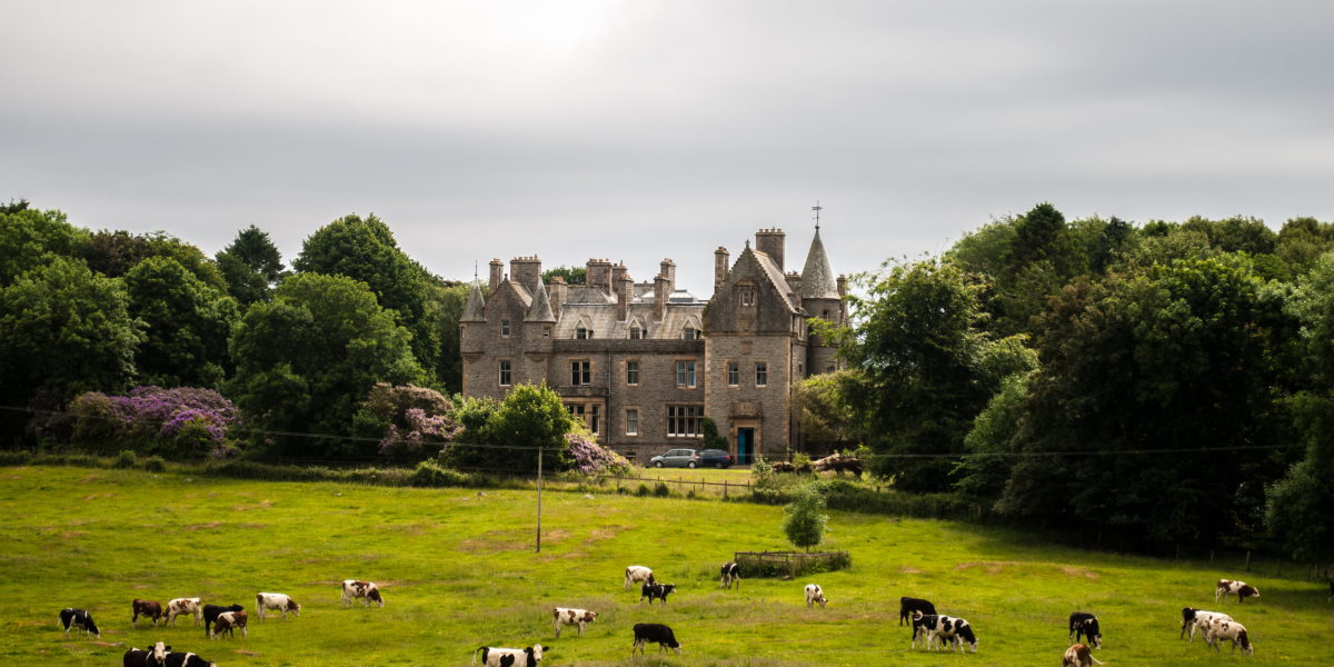 £1.7m Auchencairn SCOTLAND Orchardton Castle For Sale Castleist