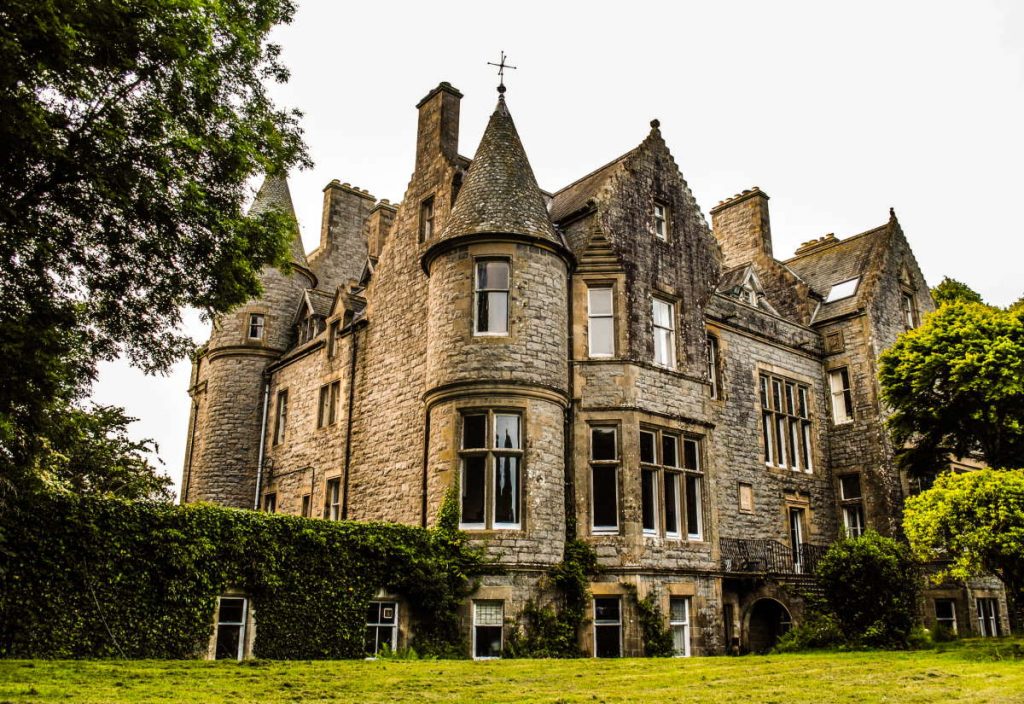 Orchardton Castle: A Whisper of Scotland’s Baronial Grandeur by the Sea