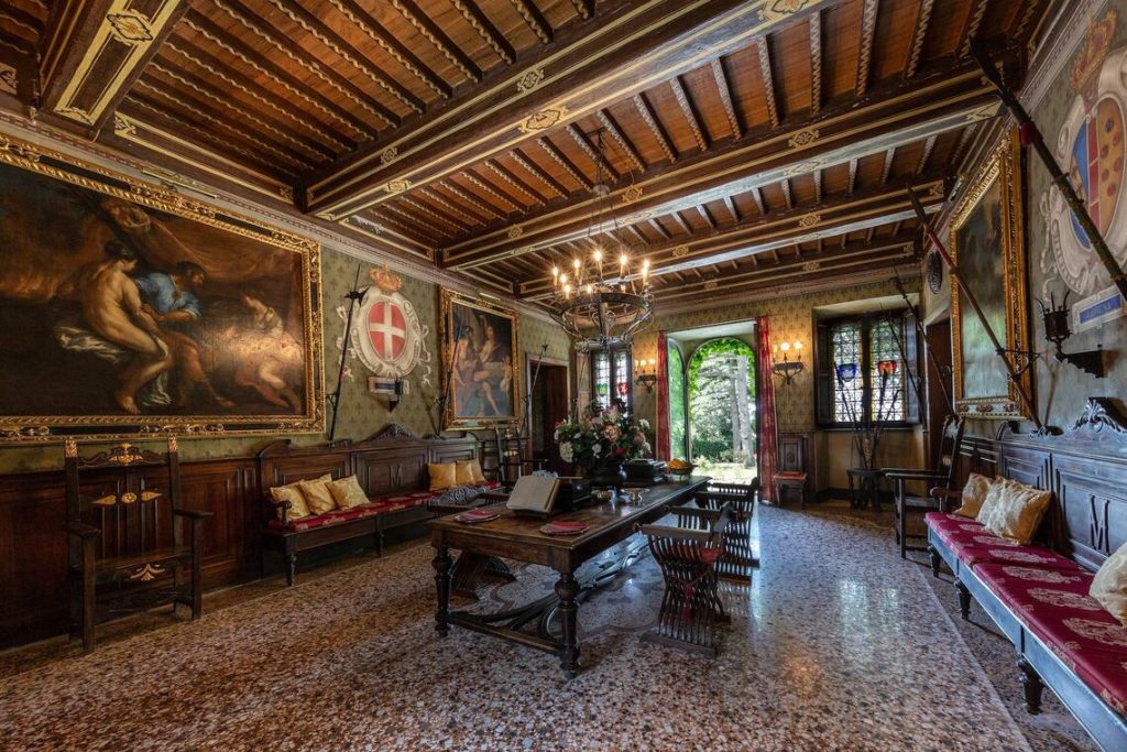 16th Century Castle for sale Sea Views Italy 6