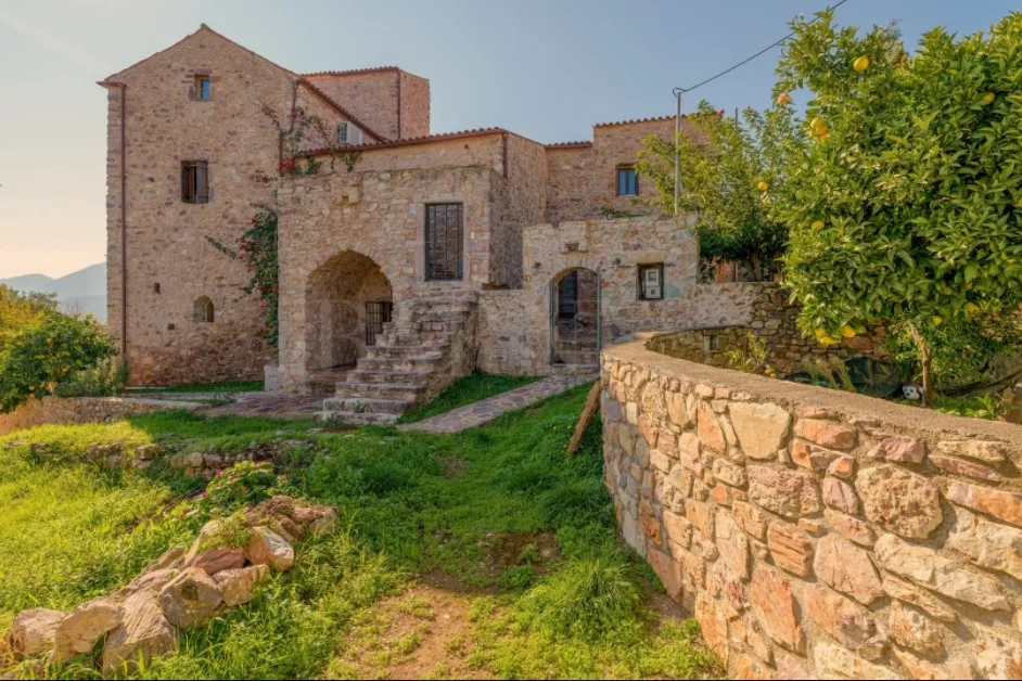Medieval Tower House for sale Mani Greece 13