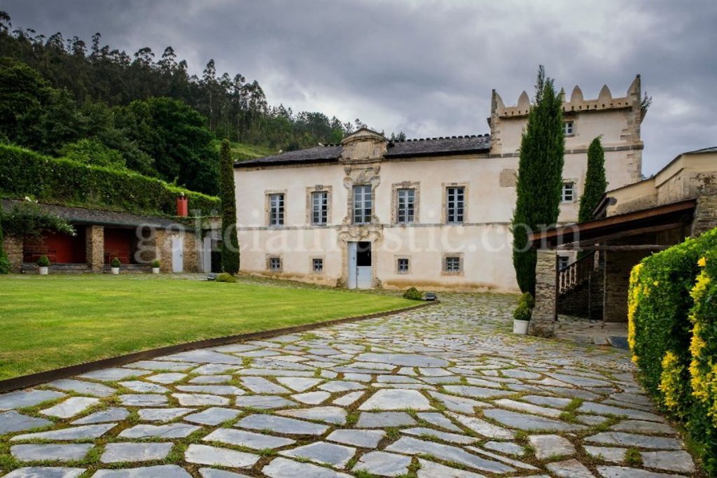 Asturias Spain Palace with Tower for sale 2