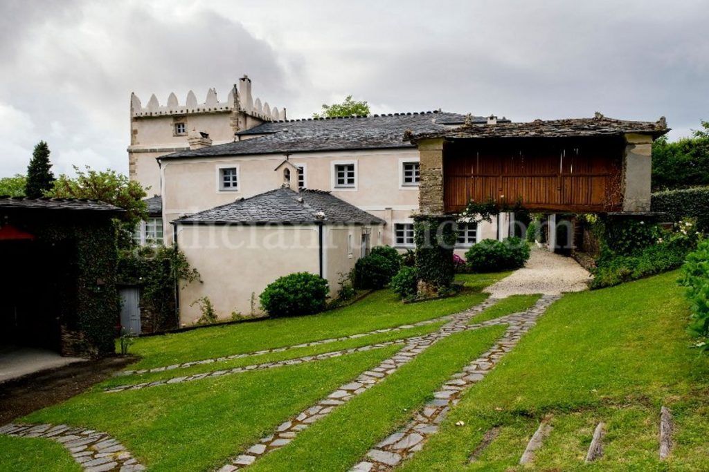 Asturias Spain Palace with Tower for sale 6