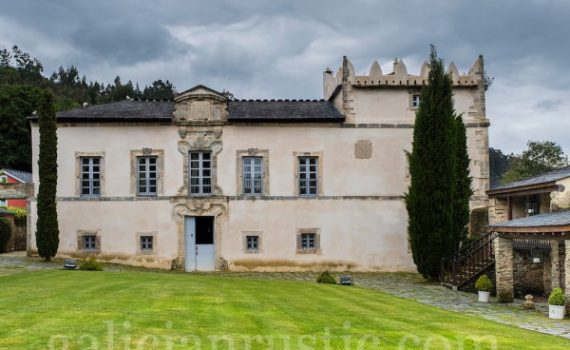 Asturias Spain Palace with Tower for sale sml