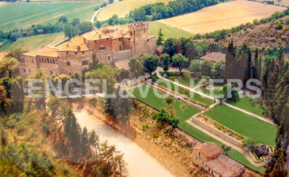Umbria ITALY Medieval Castle for sale near Perugia sml