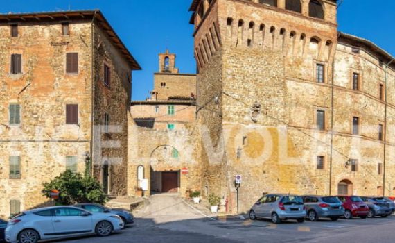 Umbria Italy Panicale Castle for sale sml