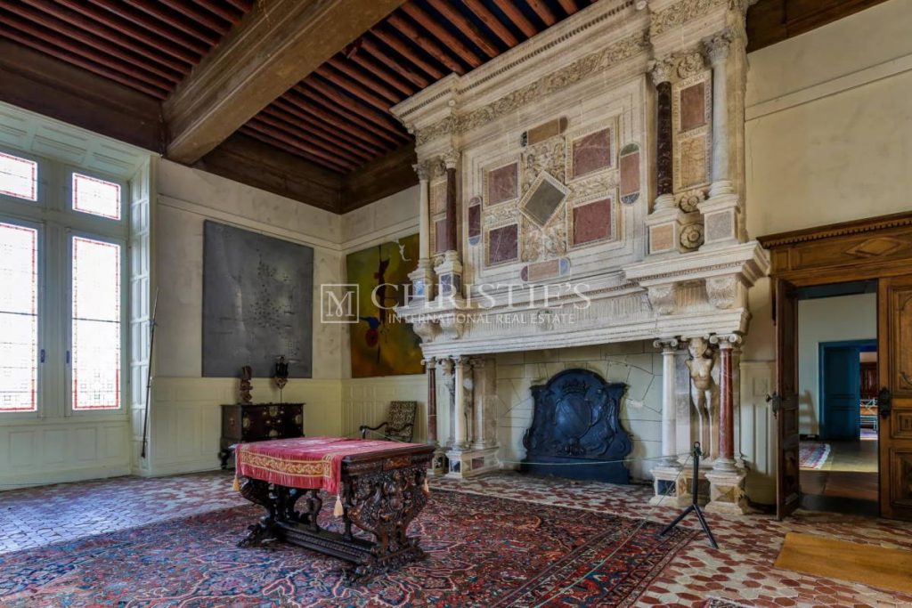 Spectacular 15th century village chateau for sale nr Bergerac MB 7