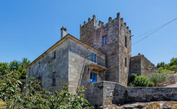 Fortified Manor for sale near Ourense Spain sml
