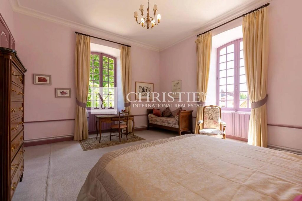 18th century chateau for sale with stunning views 13