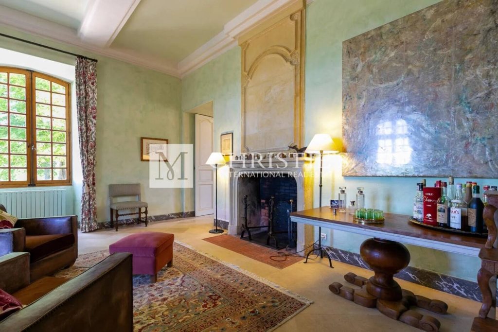 18th century chateau for sale with stunning views 7