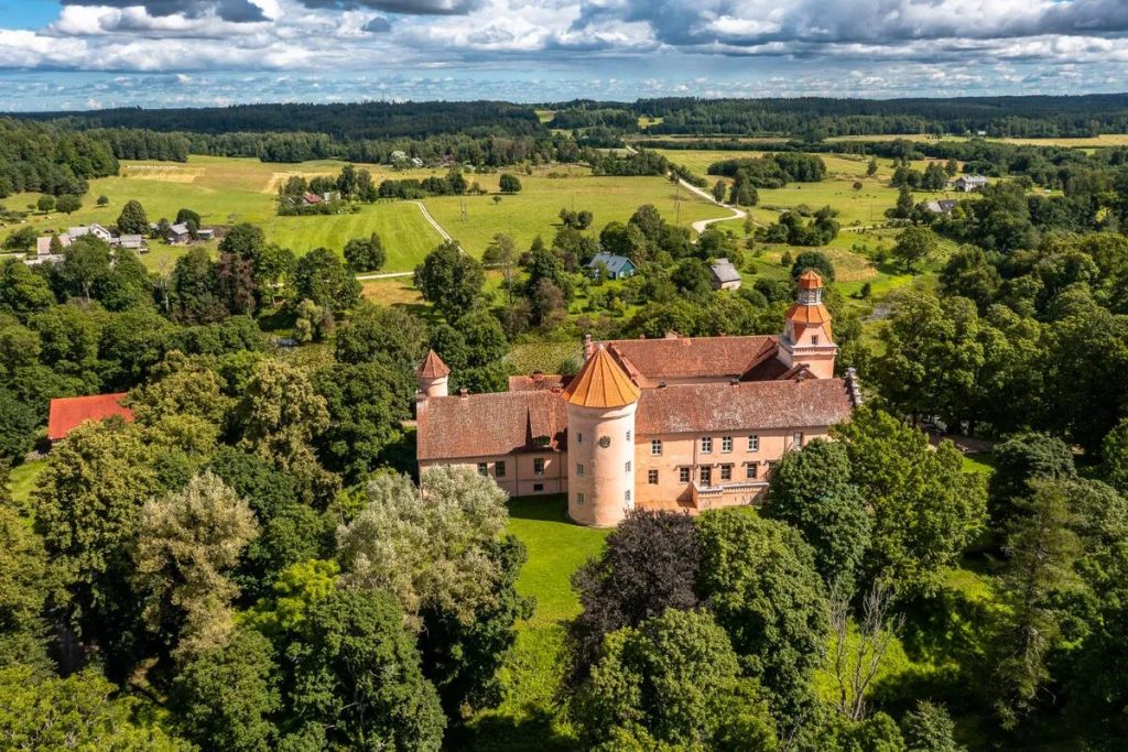 Neo Gothic Edole Castle for sale Latvia 1