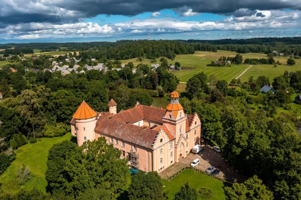 Neo Gothic Edole Castle for sale Latvia 24