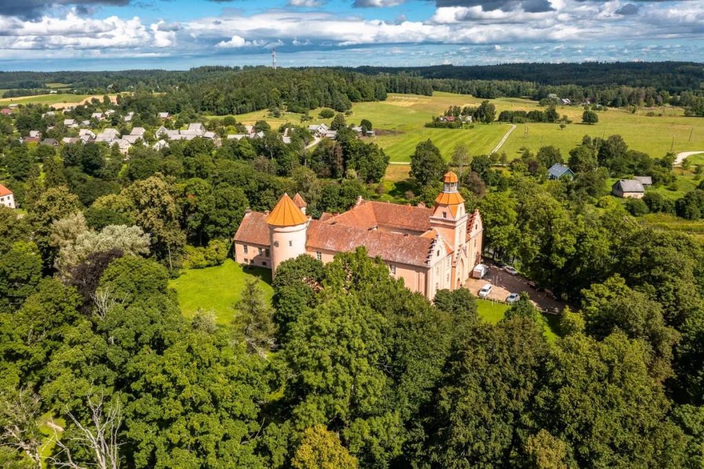Neo Gothic Edole Castle for sale Latvia 26