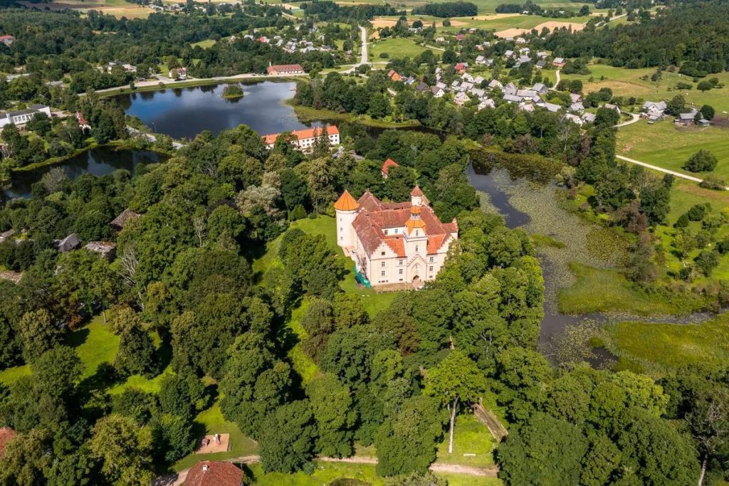 Neo Gothic Edole Castle for sale Latvia 27