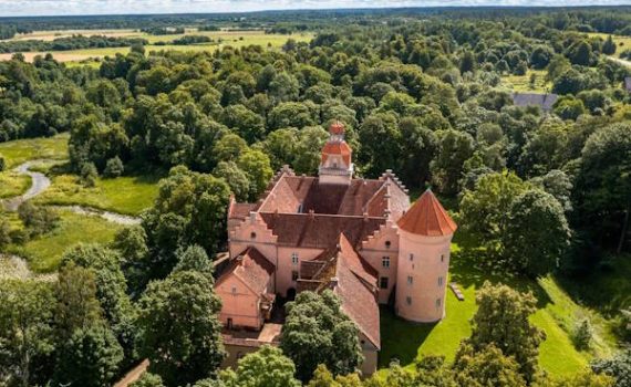 Neo Gothic Edole Castle for sale Latvia thumb