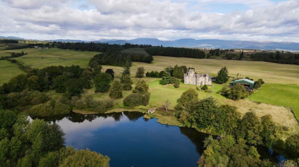 Orchil Castle for sale Dunblane Scotland 2a