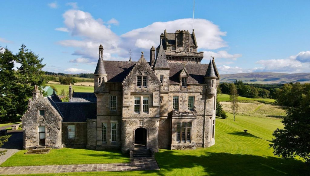 Orchil Castle for sale Dunblane Scotland 3aa